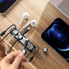 Cable Organizer Cable USB Management Magnetic Cable Clips Wire Clamps Power Cord Holder for Mouse Headphone Keyboard Headset My Store