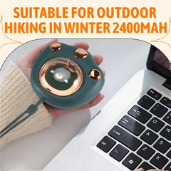 A23E-Portable Hand Warmer 2400Mah USB Charge Power Bank Rechargeable Mini Hand Warmer For Winter Outdoor Hiking My Store