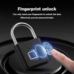 CDOK P2 fingerprint padlock, built-in rechargeable battery, outdoor waterproof, easy to use My Store