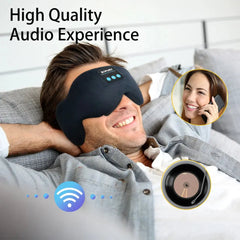 Sleeping Mask With Bluetooth 5.3 Headphones For Sleeping Sleep Shade For Women Men Fone De Ouvido Bluetooth Wireless Eye Mak My Store