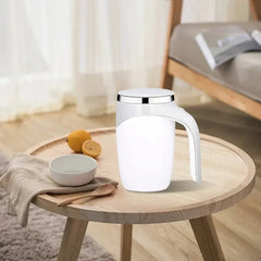 Automatic Stirring Cup Mug Rechargeable Portable Coffee Electric Stirring Stainless Steel Rotating Magnetic Home Drinking Tools My Store