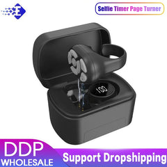 Smart Fingertip Ring Remote Control Mouse Wireless Bluetooth Mobile Selfie Mice Selfie Video Automatic Page Turner Browsing Vital Gadget