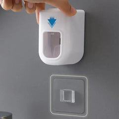 Creative Wall Mount Automatic Toothpaste Dispenser Bathroom Accessories Waterproof Lazy Toothpaste Squeezer Toothbrush Holder My Store