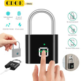 CDOK P2 fingerprint padlock, built-in rechargeable battery, outdoor waterproof, easy to use My Store