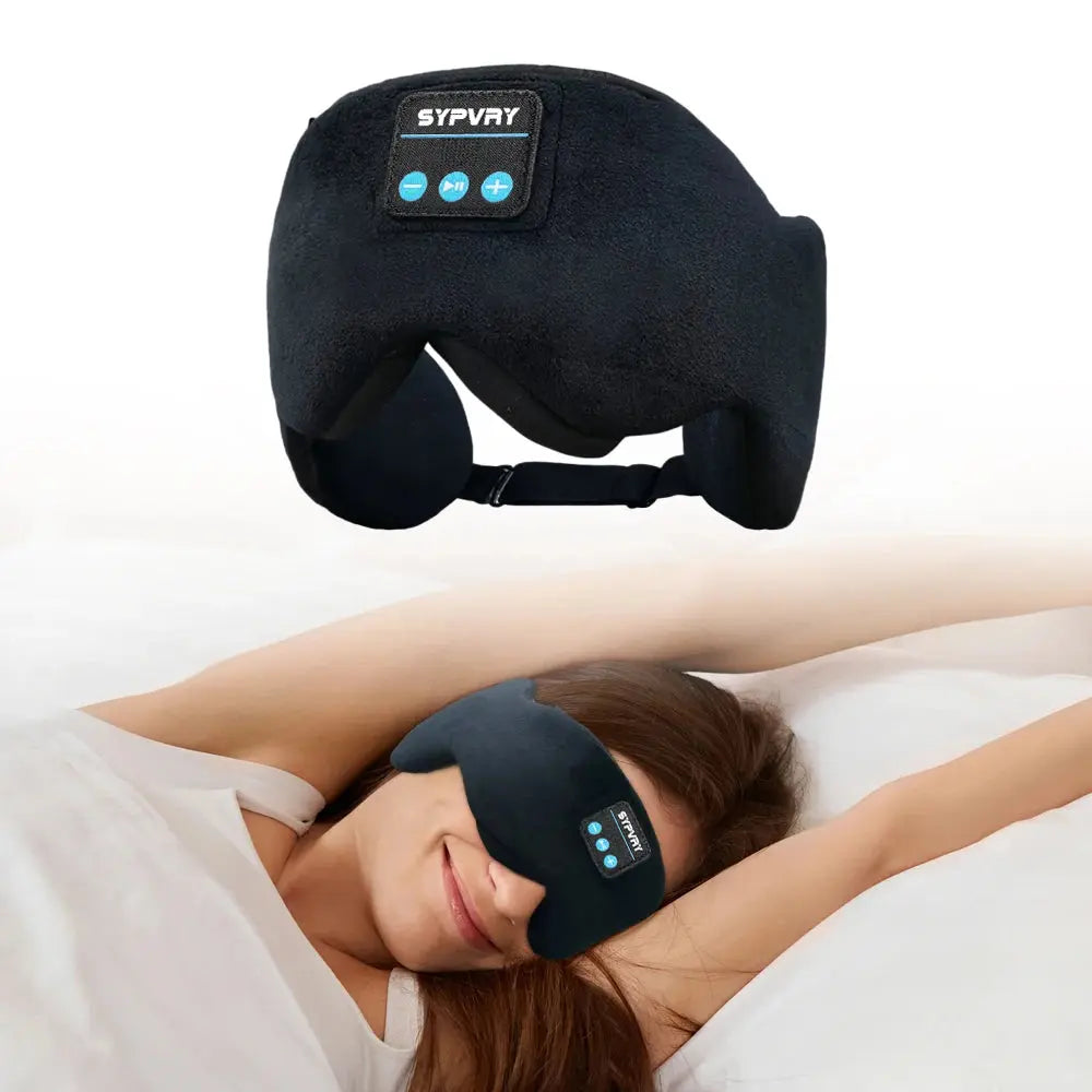 Sleeping Mask With Bluetooth 5.3 Headphones For Sleeping Sleep Shade For Women Men Fone De Ouvido Bluetooth Wireless Eye Mak My Store