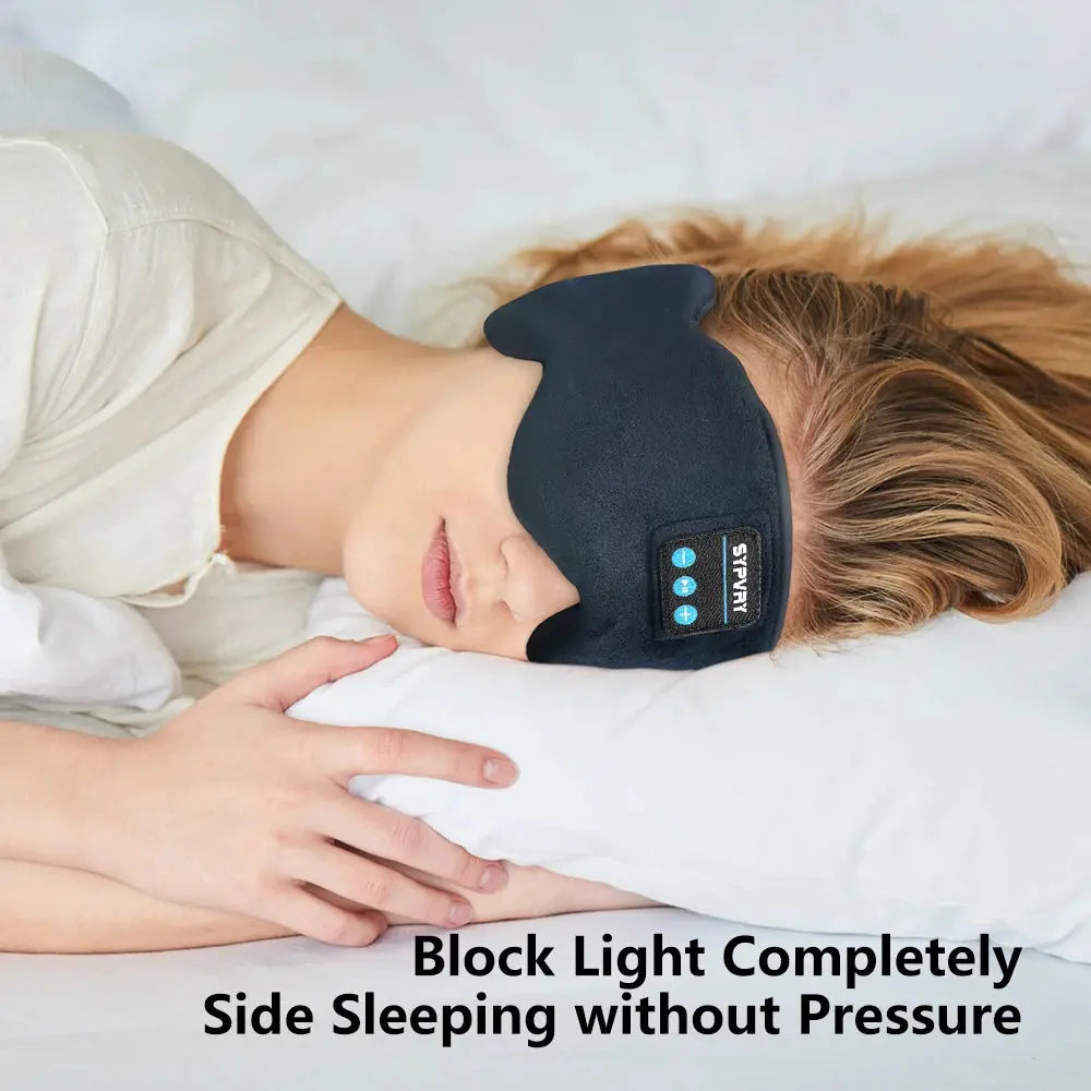 Sleeping Mask With Bluetooth 5.3 Headphones For Sleeping Sleep Shade For Women Men Fone De Ouvido Bluetooth Wireless Eye Mak My Store