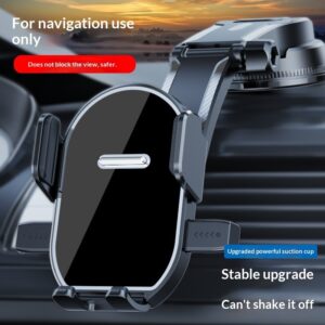 Car-mounted Adhesive Auto-lock Suction Cup Phone Holder