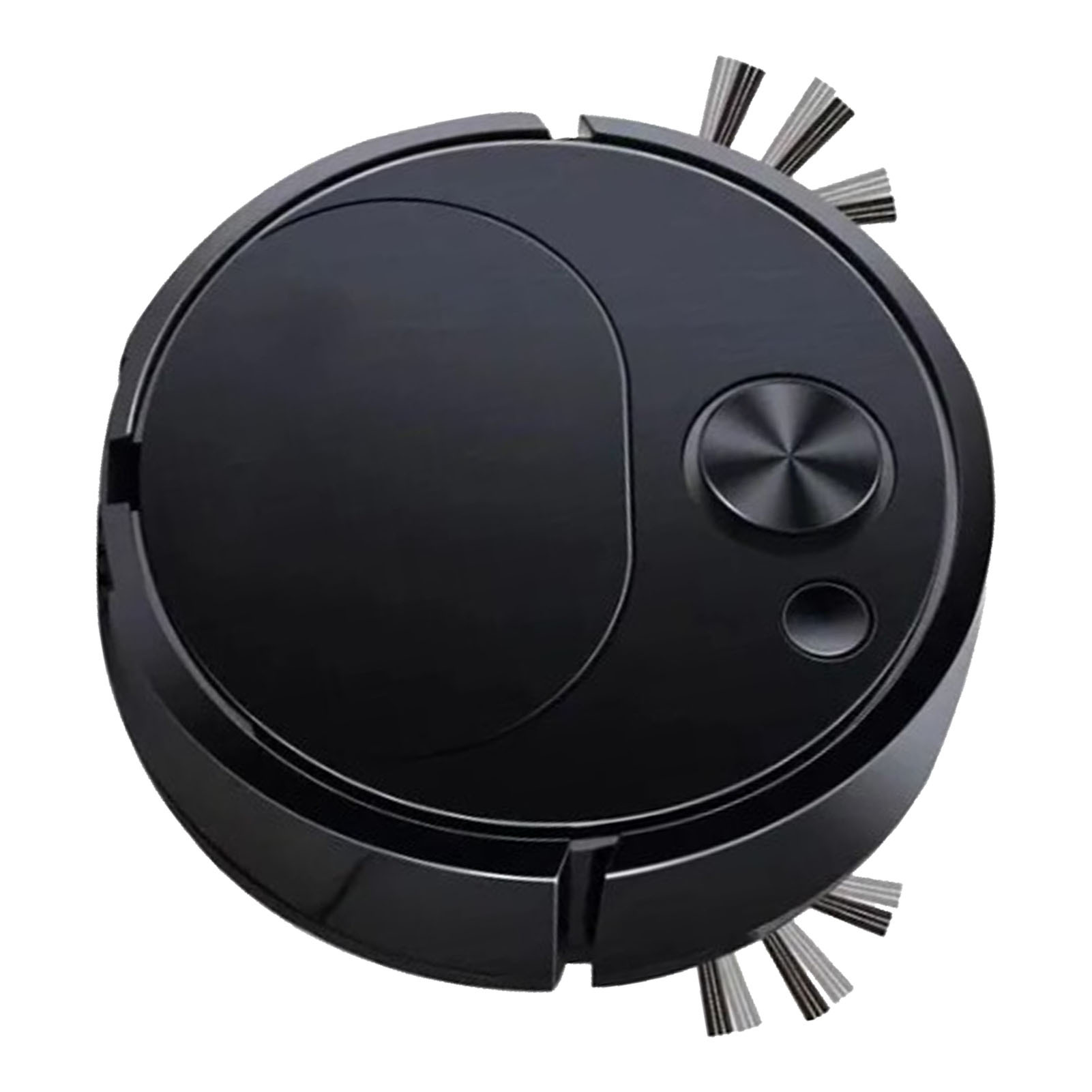f012318c-4ddf-4b0e-941a-18dc8c4b04ba.jpg Automatic Vacuum Cleaner Low Noise Rechargeable 3 In 1 Intelligent Sweeping Robot For Hair Dust Stain Black